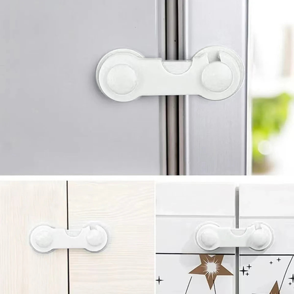 Multi-function security protection locks for babies