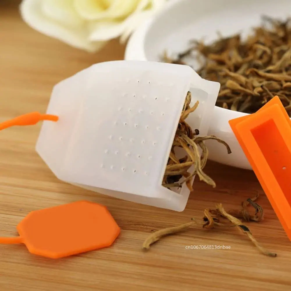 Teebeutel aus lebensmittelechtem Silikon