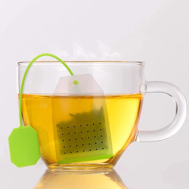Teebeutel aus lebensmittelechtem Silikon
