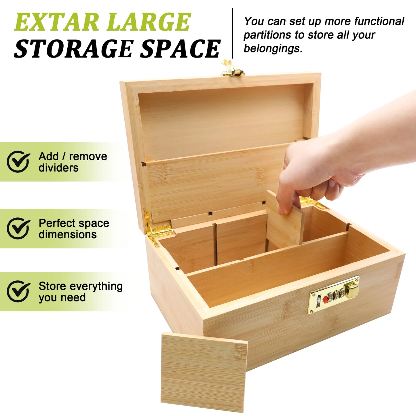 Bamboo storage