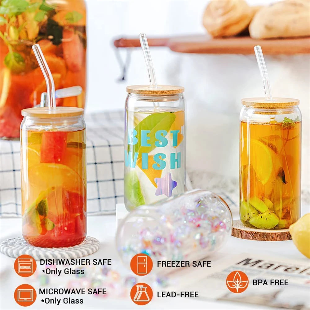 Glass cup set