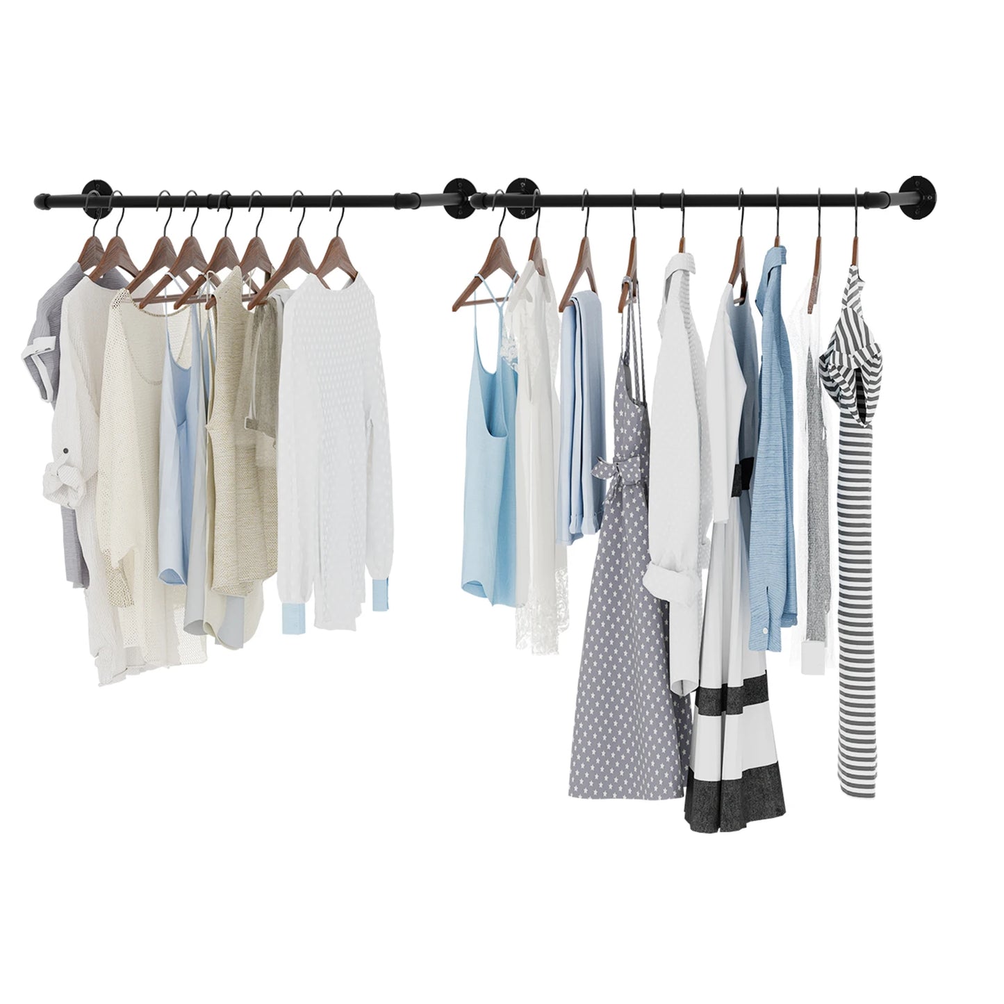 Pack of 2 clothes rack