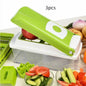 12pcs Multifunctional Vegetable Chopper