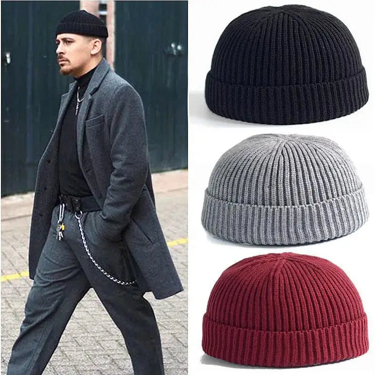 Knitted Hat for Men & Women Caps Wool