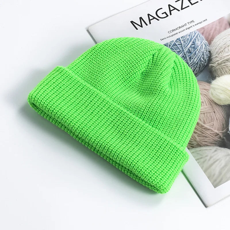 Knitted Hat for Men & Women Caps Wool