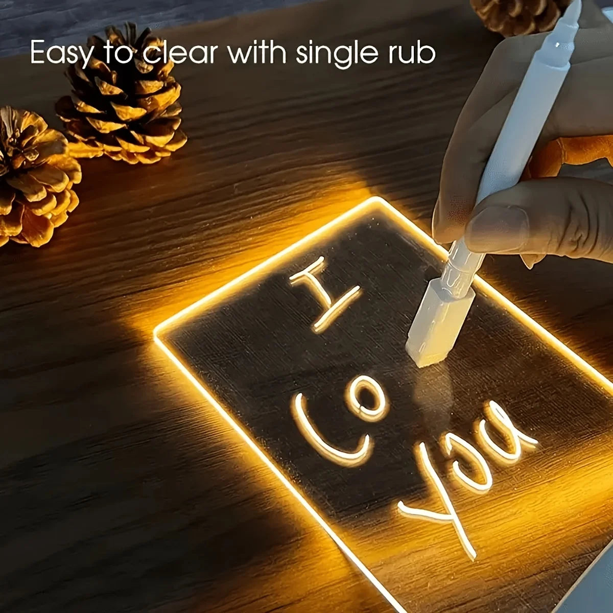 3D Night Light DIY Writing