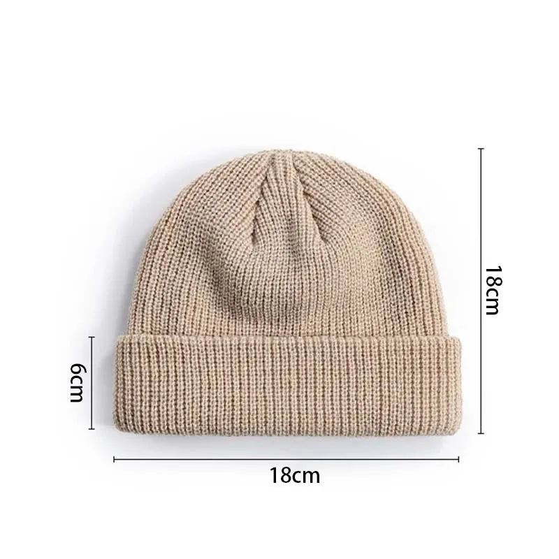 Knitted Hat for Men & Women Caps Wool