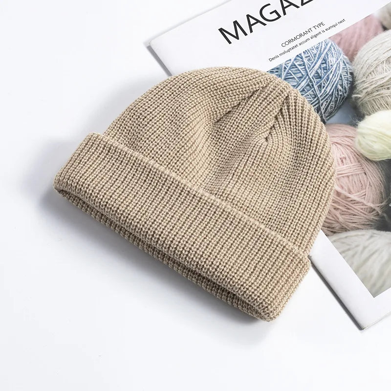 Knitted Hat for Men & Women Caps Wool