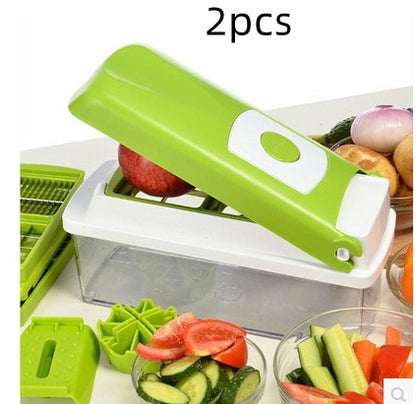 12pcs Multifunctional Vegetable Chopper